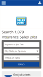 Mobile Screenshot of insurancesalesjobs.com